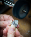 Diamond polishing processes