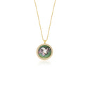 Aries Mother of Pearl Medallion