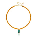 Cord Tourmaline Necklace