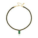 Cord Tsavorite Necklace