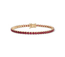 Signature Lab-Ruby Tennis Bracelet