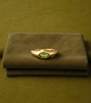Marquise Cut Peridot Statement Ring