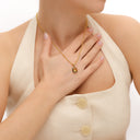 Citrine In-Frame Necklace