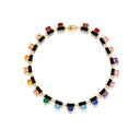 Chroma Réserve Necklace with Multicolor Gemstones