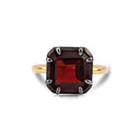Garnet Pinky Ring