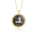 Sagittarius Diamond Necklace